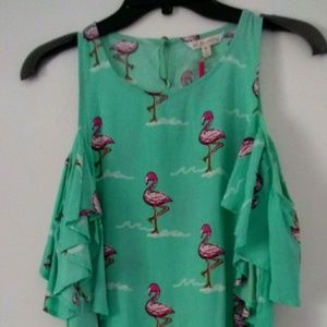 Flamingo Off Shoulder Top